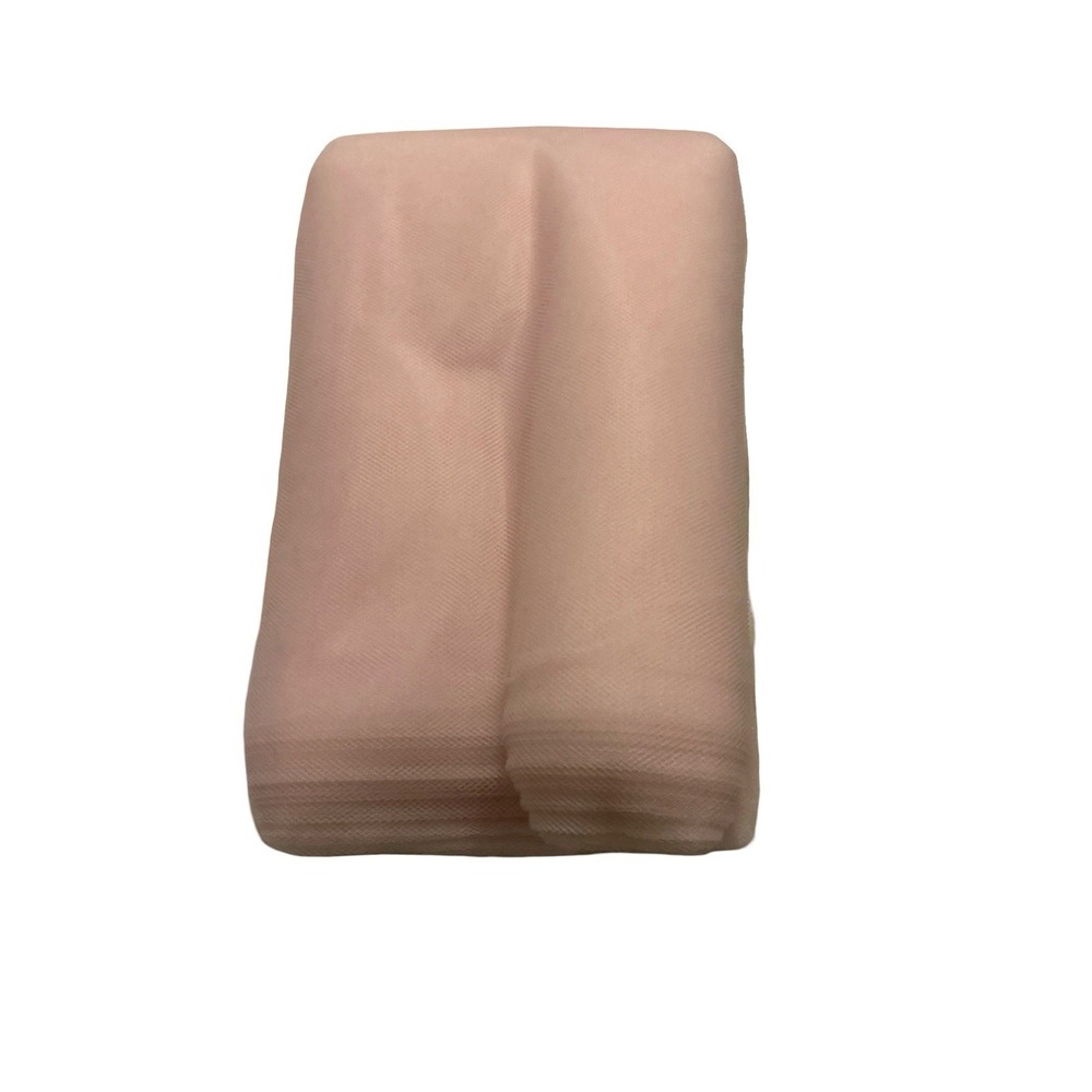 2 Bolt Lot Tulle Fabric 54"X 40 yds X 2 Wedding Party Baby Shower Light Pink New